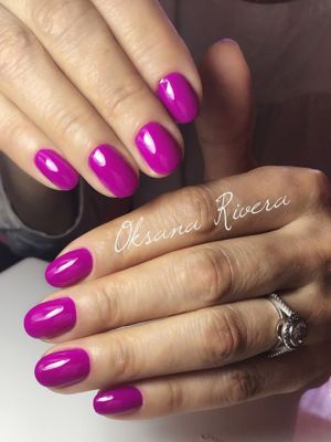 Shellac manicure by Oksana Rivera in Brooklyn, NY 11214 on Frizo