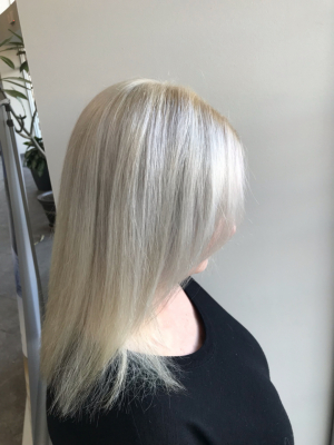 Color correction by Natalya Doyle at Capri Beauty College in New Lenox, IL 60451 on Frizo
