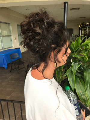 Updo by Natalya Doyle at Capri Beauty College in New Lenox, IL 60451 on Frizo