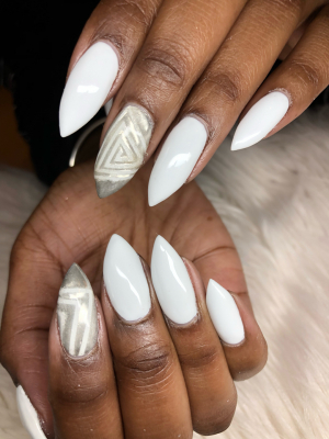 Gel nails by Francesca Ramos at Dera Ebele's Nail Boutique in Franklin Square, NY 11010 on Frizo