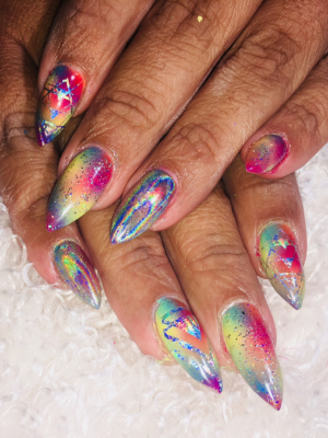 Gel nails by Bree Seals at Nails by bree in Serendipity salon in Charleston, WV 25304 on Frizo