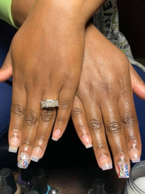 Classic manicure by Mariaha Byrd at Pretty B Glamour LLC in Decatur, GA 30035 on Frizo