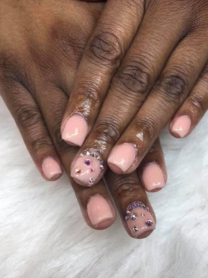 Classic manicure by Mariaha Byrd at Pretty B Glamour LLC in Decatur, GA 30035 on Frizo