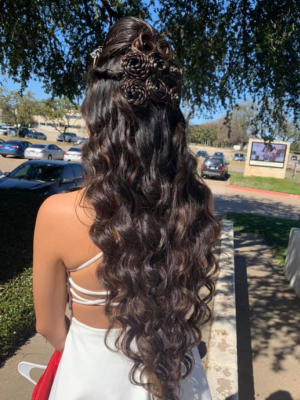 Bridal hair by Marlenn Martinez in Fort Worth, TX 76135 on Frizo