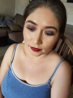 Bridal makeup by Abby Amaya in Houston, TX 77081 on Frizo