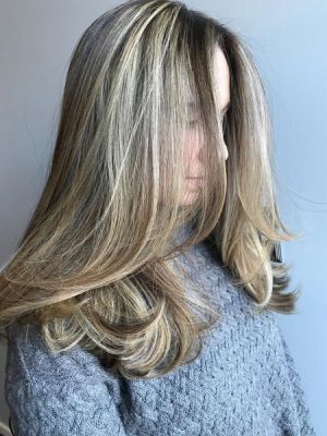 Highlights by Krysta Colella at KCo in Caldwell, NJ 07006 on Frizo