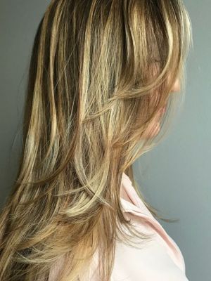 Partial highlights by Krysta Colella at KCo in Caldwell, NJ 07006 on Frizo