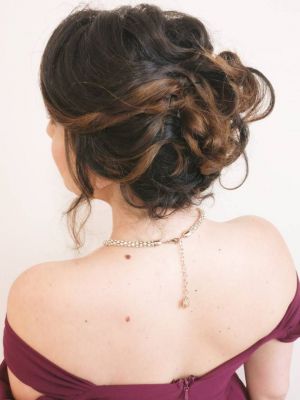 Updo by Katherine Aronov at Arsen Gurgov Salon in New York, NY 10022 on Frizo