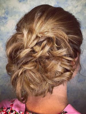 Bridal hair by Sam Smith at SamSmithStyle in Colorado Springs, CO 80911 on Frizo