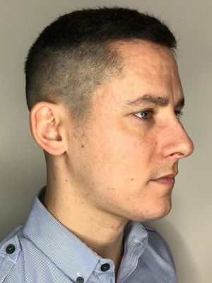 Men's haircut by Sam Smith at SamSmithStyle in Colorado Springs, CO 80911 on Frizo