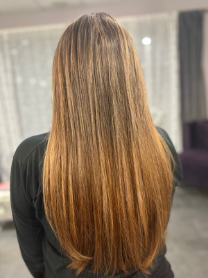 Extensions by Alex Lopopolo at Opulence Salon in Holbrook, NY 11741 on Frizo