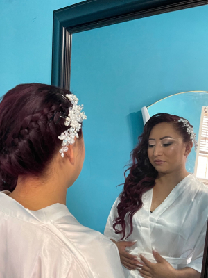 Bridal hair by Lidia Zhagui in Union City, NJ 07087 on Frizo