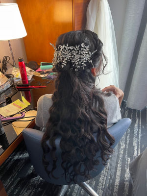 Bridal hair by Lidia Zhagui in Union City, NJ 07087 on Frizo