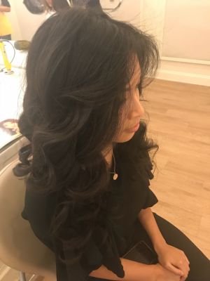 Blow dry by Dana Corbin-Pacheco at Chaz Upscale Salon in New York, NY 10030 on Frizo