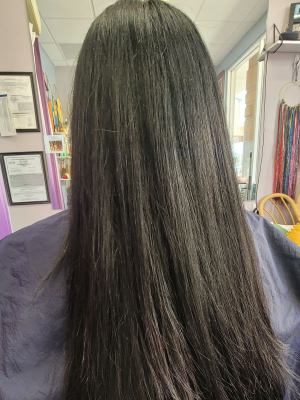 Blow dry by Janet Sanchez at Artistry Hair Studio in Fullerton, CA 92835 on Frizo