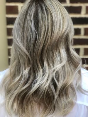 Partial highlights by Melissa Catherine at The Color Room in Cherry Hill, NJ 08002 on Frizo