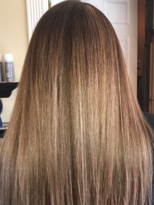 Double process by Lisa DeRose Grossi at Beyond Hair LLC in Midland Park, NJ 07432 on Frizo