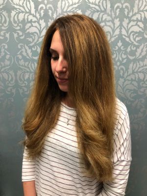 Haircut / blow dry by Lisa DeRose Grossi at Beyond Hair LLC in Midland Park, NJ 07432 on Frizo