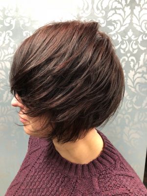 Haircut / blow dry by Lisa DeRose Grossi at Beyond Hair LLC in Midland Park, NJ 07432 on Frizo