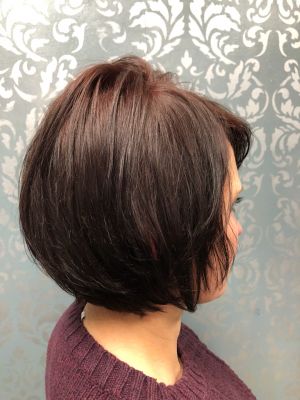 Single process by Lisa DeRose Grossi at Beyond Hair LLC in Midland Park, NJ 07432 on Frizo