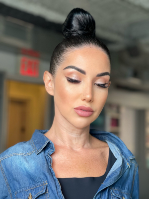 Evening makeup by Julia Suvorova at Frizo Salon by U-Mode in Brooklyn, NY 11235 on Frizo