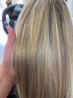 Highlights by Julissa Tercero at Internation hair salon in Margate, FL 33063 on Frizo