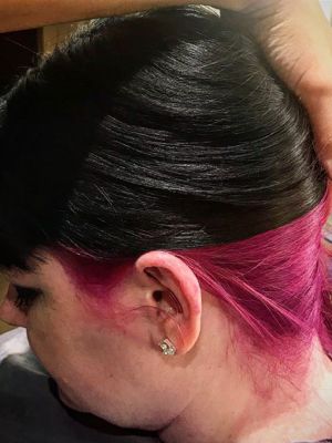 Double process by Gina Rapposelli at Currie Hair skin Nails in Wayne, PA 19087 on Frizo