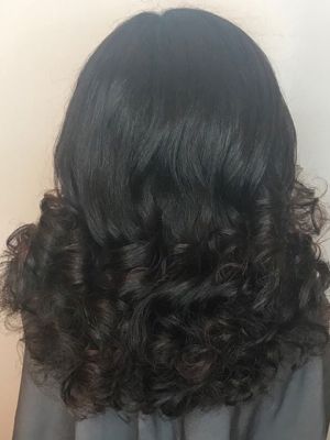 Hollywood waves by Gina Rapposelli at Currie Hair skin Nails in Wayne, PA 19087 on Frizo