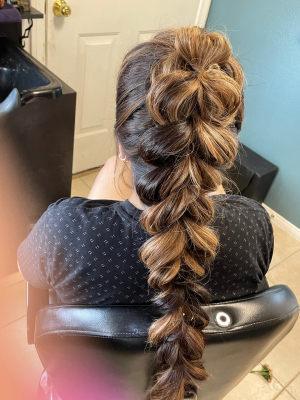 Bridal hair by Krissy Schreiner in Pahrump, NV 89048 on Frizo