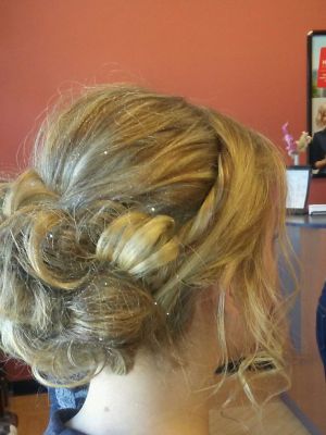 Updo by Sarah Bearden in Minneapolis, MN 55422 on Frizo