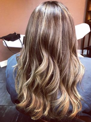 Balayage by Nelly Kelly at Damico hair slon in Brandon, FL 33511 on Frizo