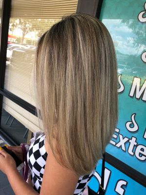 Balayage by Nelly Kelly at Damico hair slon in Brandon, FL 33511 on Frizo