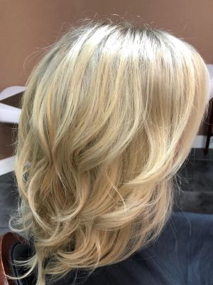 Highlights by Nelly Kelly at Damico hair slon in Brandon, FL 33511 on Frizo