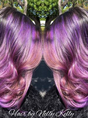 Vivids by Nelly Kelly at Damico hair slon in Brandon, FL 33511 on Frizo