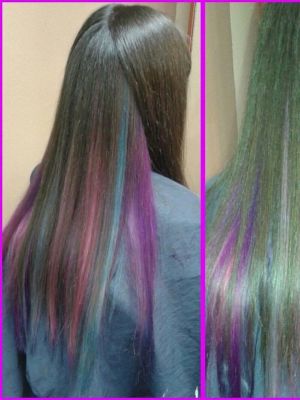 Vivids by Nelly Kelly at Damico hair slon in Brandon, FL 33511 on Frizo