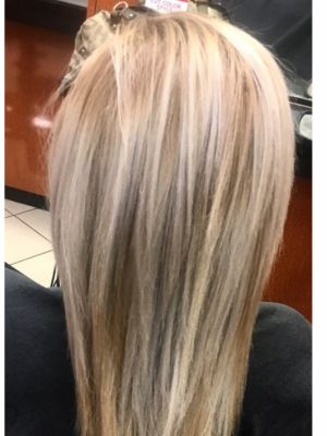 Balayage by Melissa Pavlos at Jc penny salon in Vernon Hills, IL 60061 on Frizo