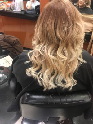 Balayage by Melissa Pavlos at Jc penny salon in Vernon Hills, IL 60061 on Frizo