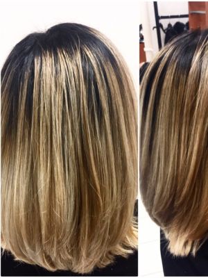 Balayage by Melissa Pavlos at Jc penny salon in Vernon Hills, IL 60061 on Frizo