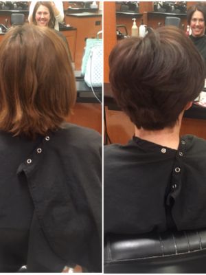 Single process by Melissa Pavlos at Jc penny salon in Vernon Hills, IL 60061 on Frizo