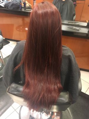 Single process by Melissa Pavlos at Jc penny salon in Vernon Hills, IL 60061 on Frizo