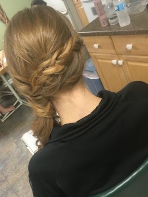 Updo by Melissa Pavlos at Jc penny salon in Vernon Hills, IL 60061 on Frizo