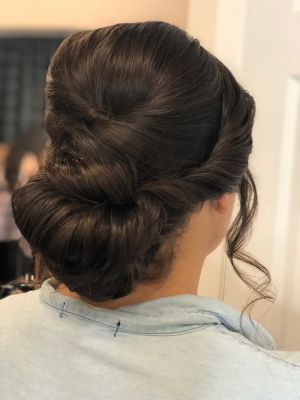 Updo by Dayna Nurnberg at OPULENT BEAUTY in Palos Heights, IL 60463 on Frizo