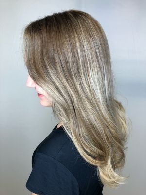 Balayage by Larrabie Vance at Little Shop of Hairdos in Upland, CA 91786 on Frizo