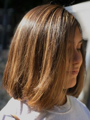 Balayage by Larrabie Vance at Little Shop of Hairdos in Upland, CA 91786 on Frizo