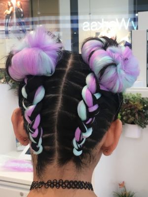 Braids by Evgeniya Karpova at Herve in Beverly Hills, CA 90210 on Frizo