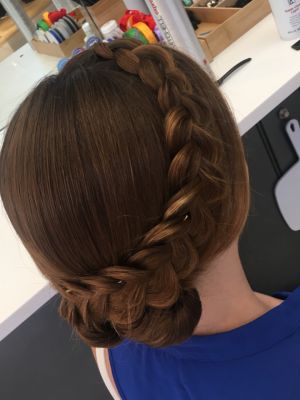 Updo by Evgeniya Karpova at Herve in Beverly Hills, CA 90210 on Frizo