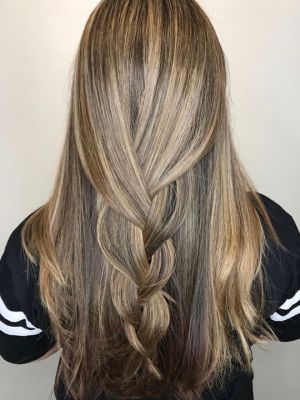 Partial highlights by Ashley Crocker at Capelli Salon in Las Vegas, NV 89117 on Frizo