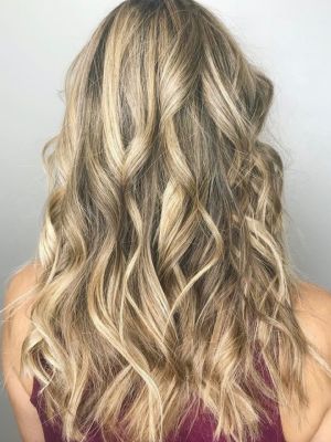 Partial highlights by Ashley Crocker at Capelli Salon in Las Vegas, NV 89117 on Frizo