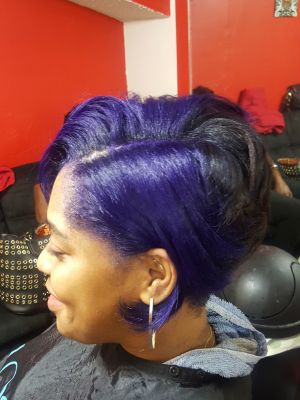 Double process by Jazmine Williams at Styles by Jaz in Arlington, TX 76013 on Frizo