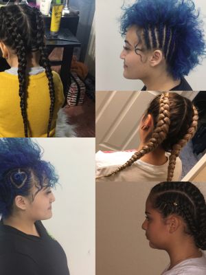 Braids by Marcus Cuevas at Hair Goals in Modesto, CA 95355 on Frizo